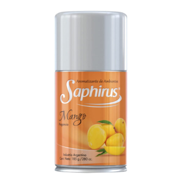 AEROSOL AROMATIZANTE FRAGANCIA MANGO 280 ML SAPHIRUS - (SPH-FA94)