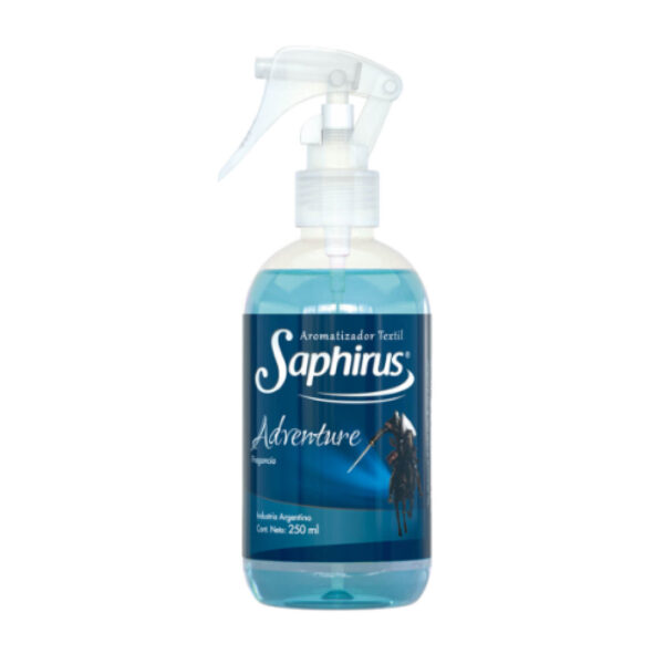 AROMATIZANTE TEXTIL FRAGANCIA ADVENTURE 250 ML SAPHIRUS - (SPH-FT65)