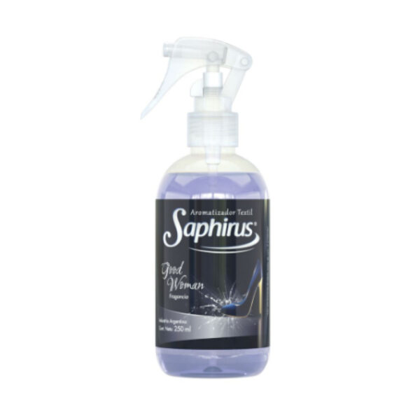 AROMATIZANTE TEXTIL FRAGANCIA GOOD WOMAN 250 ML SAPHIRUS - (SPH-FT91)