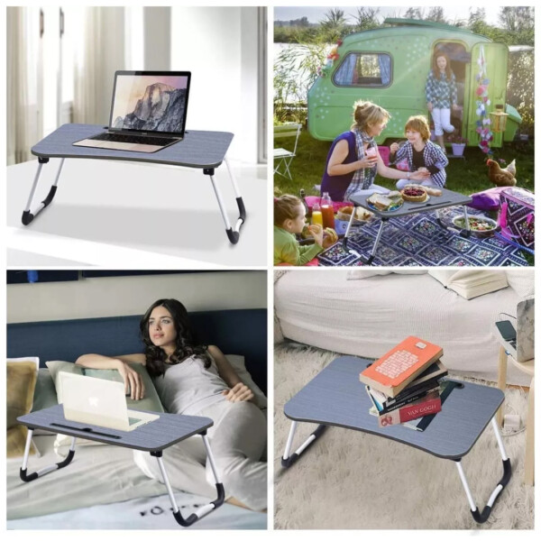 BANDEJA PARA DESAYUNO MADERA CON PATAS REFORZADAS PLEGABLES 40 x 60 CM - (DCM-C5873)