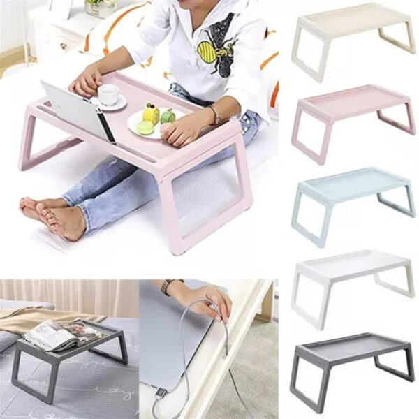 BANDEJA PARA DESAYUNO PLASTICA CON SISTEMA DE TRABA 40x60 CM - (RYB-65561)