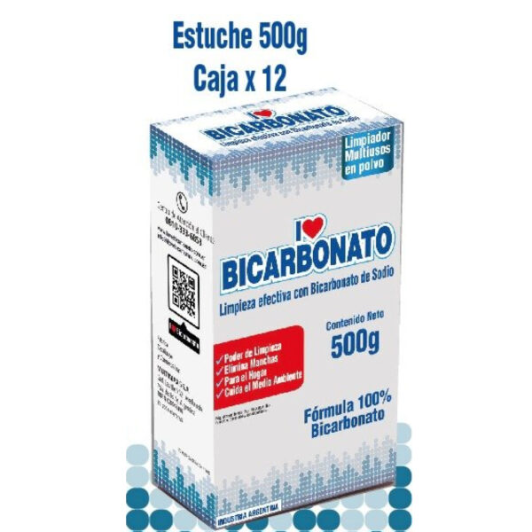 BICARBONATO DE SODIO 500 GR PARA LIMPIEZA MULTIUSOS - (MTX-BIC500)