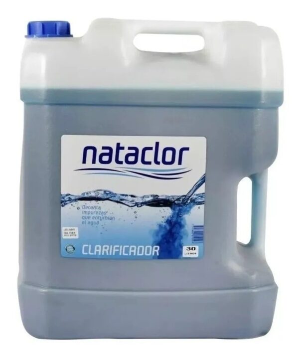 BIDON 30 LTS CLARIFICANTE NATACLOR FLOCULANTE CLARIFICADOR Y DECANTADOR (300043) - (AGS-Q617A)