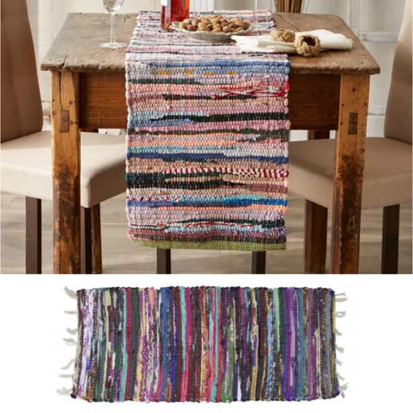 CAMINO DE MESA RUSTICO MULTICHINDI 035 X 090 CM APROX - (BGL-A0354)