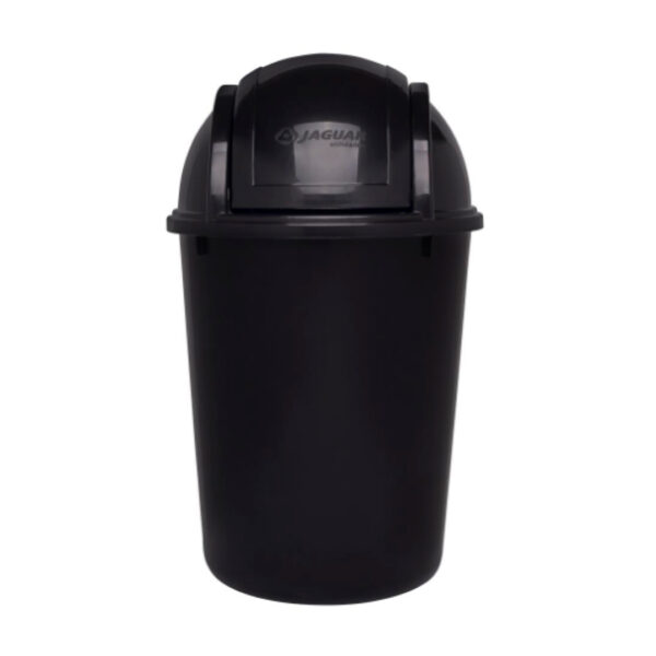 CESTO PLASTICO DE RESIDUO 5.5 LT REDONDO TAPA VAIVEN - (ECT-306400)