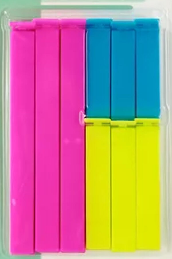 CIERRA BOLSA PLASTICO PACK 5 UNIDADES 14 CM - (ECT-168755)