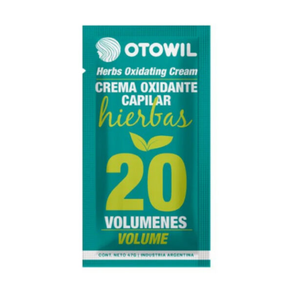 CREMA OXIDANTE HIERBAS OTOWIL - 20VOL - SOBRE 50GR - (OTW-30201)