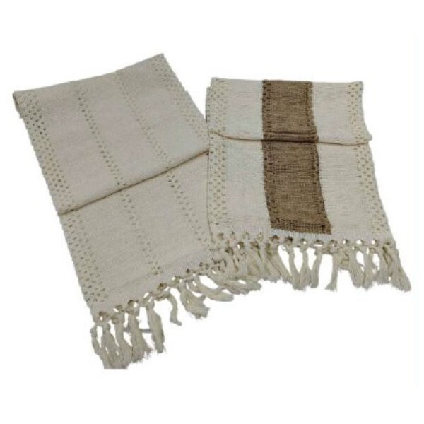 Camino de mesa rustico polyester 30x180 cm - (RYB-70620)