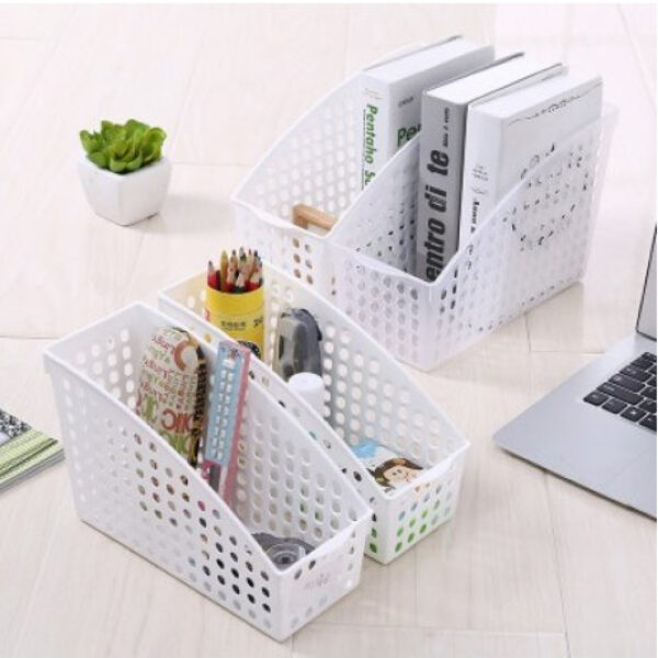 Canasto multiuso calado rectangular 22x8x15 cm - (BAK-7475)