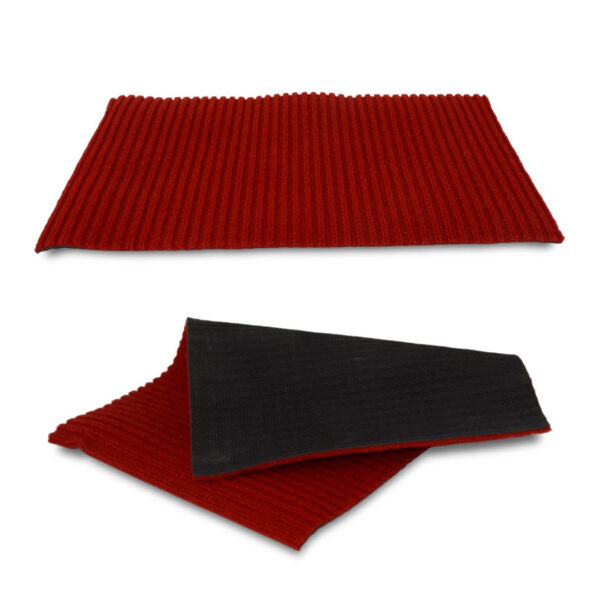 FELPUDO DE FIBRA LISA 40X60 VARIOS DISEÑOS - (ECT-2431)