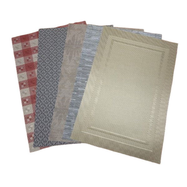 INDIVIDUAL PARA COMEDOR TEJIDO DISEÑOS SURTIDOS 30 X 45 PACK X 4 - (LBM-23280)