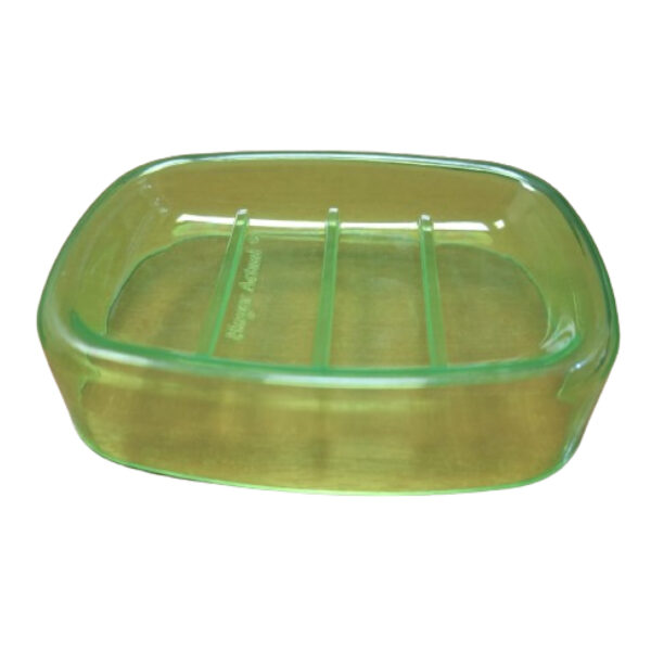 JABONERA ACRILICA TRANSPARENTE 10 CM - (SUC-BA4263)