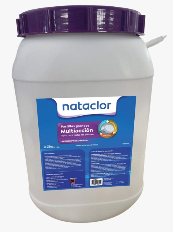MINI TAMBOR 25 KG PASTILLAS MULTIACCION  200 GMS SUELTAS - (AGS-404854)