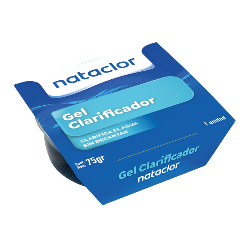 GEL CLARIFICADOR NATACLOR 75 GRS CLARIFICA EL AGUA SIN DECANTAR - (AGS-Q620B)