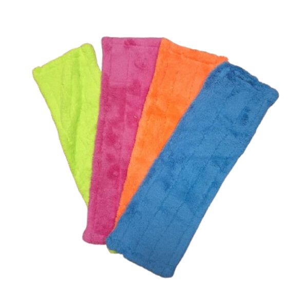 REPUESTO microfibra mopa plana 42 CM colores surtidos - SIN CABO - (DKP-MOPA)