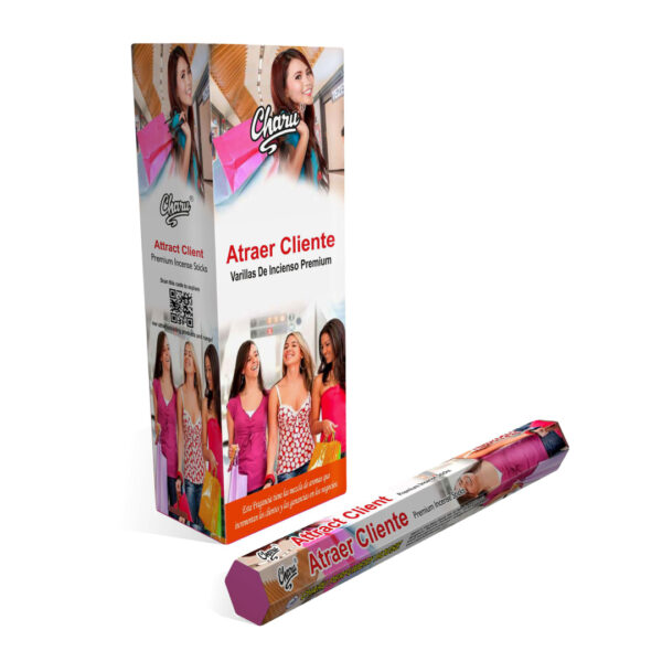 SAHUMERIO Hexagonal CHARU Atrae clientes - caja x6 hexagonos - (VSH-SCH4)