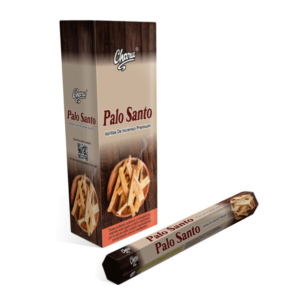 SAHUMERIO Hexagonal CHARU Palo santo - caja x6 hexagonos - (VSH-SCH16)