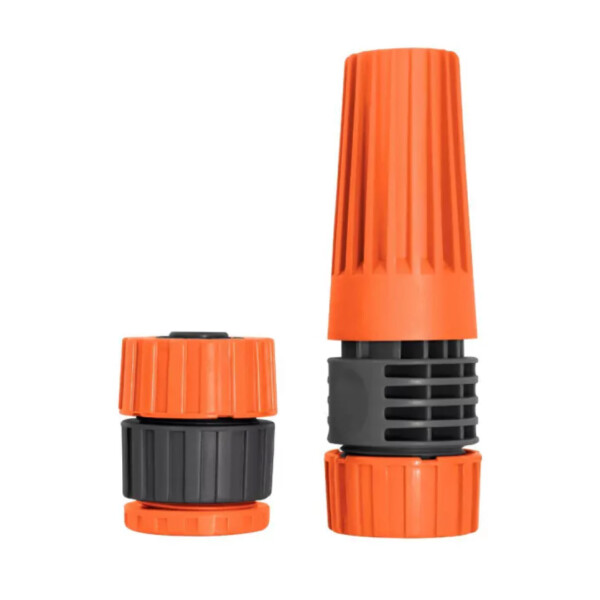 SET PICO DE RIEGO + ACOPLE 1/2 PULGADA TRAMONTINA PARA MANGUERA - (TMT-78579)