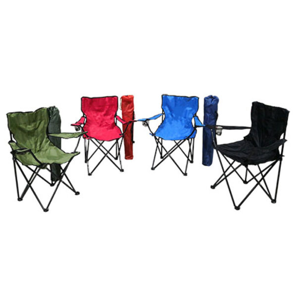 SILLON camping plegable de tela con funda - (CRK-10213)