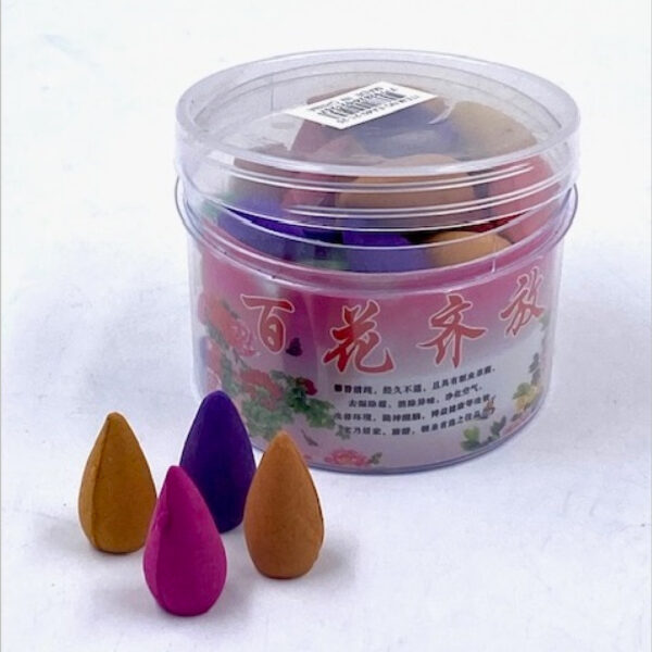 Sahumerio cono economico pack 50 unidades aromas surtidos - (ECT-600706)